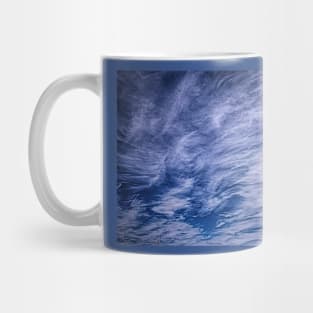 Wispy clouds in a Blue Sky Mug